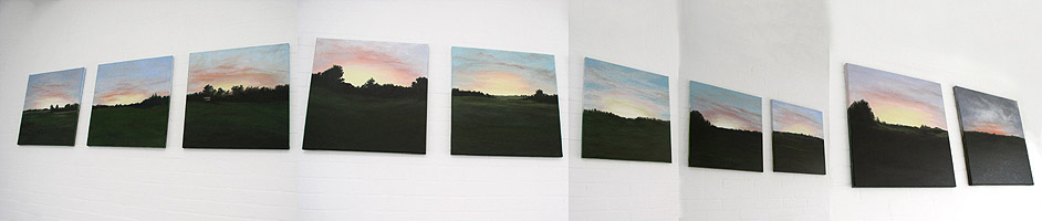 series Lostlands (oil paintings | peinture à l'huile)
