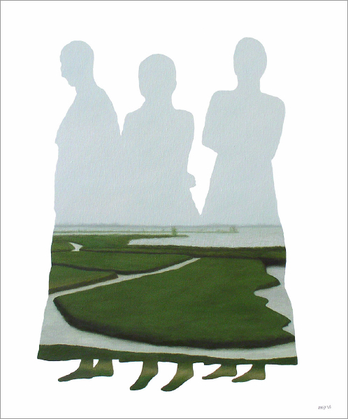 series Figures / Gestalten  (oil paintings | peinture à l'huile)